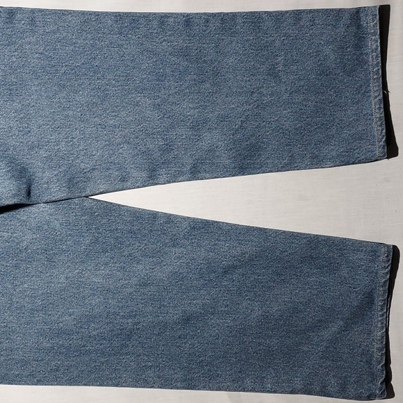 Carhartt Relaxed‎ Fit 100% cotton leather patch men's jeans US size 33 x 30 - Picture 5 of 8